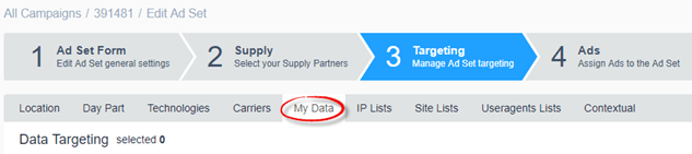 My data